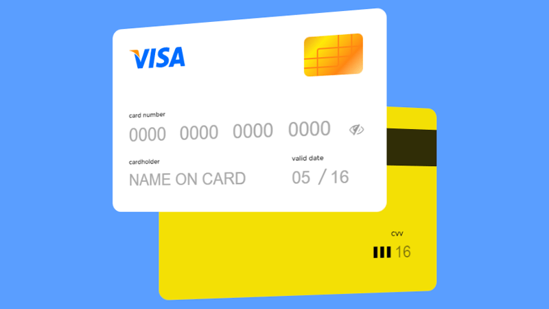 Formulario CSS animado pago con tarjeta de crédito
